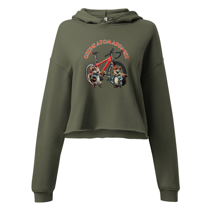 レディース クロップ パーカー 4色 S-2XL--WCH044