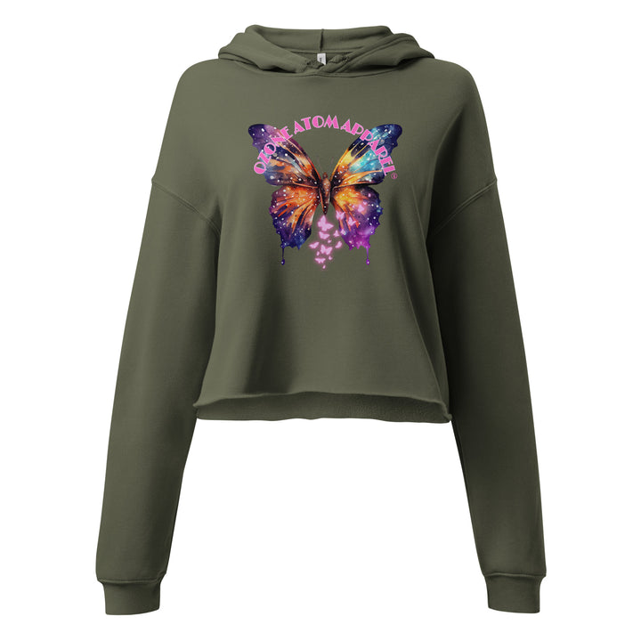 レディース クロップ パーカー 4色 S-2XL--WCH033