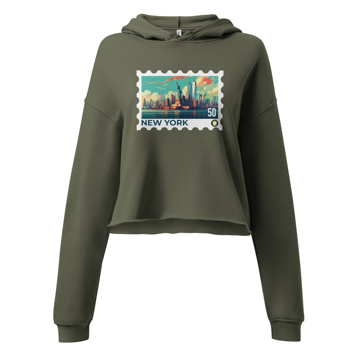 レディース クロップ パーカー 4色 S-2XL--WCH028