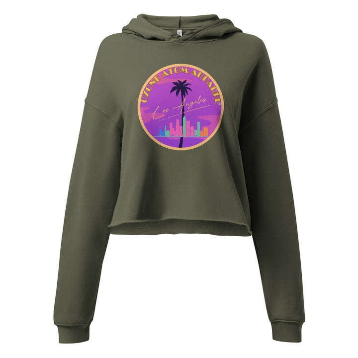 Women's crop hoodie 4 colors S-2XL--WCH010