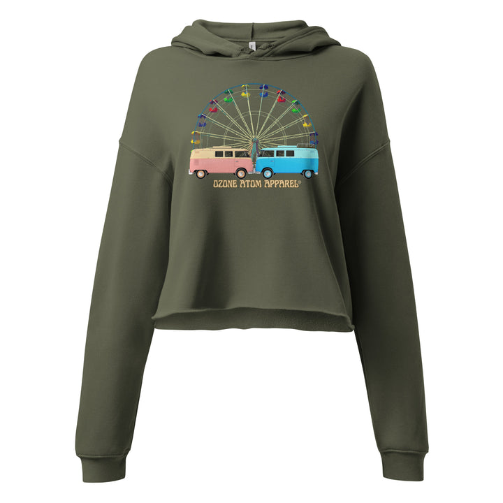 レディース クロップ パーカー 4色 S-2XL--WCH04