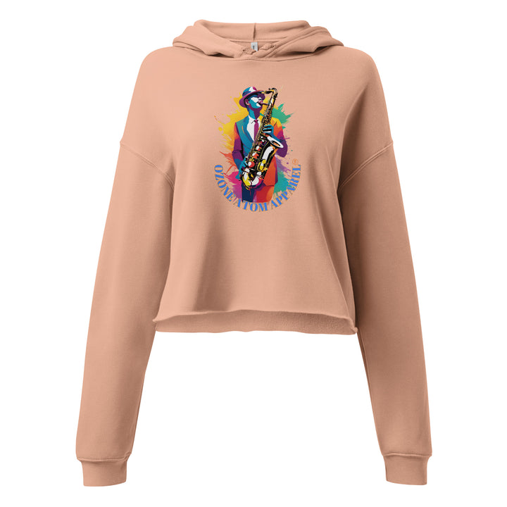 レディース クロップ パーカー 4色 S-2XL--WCH037