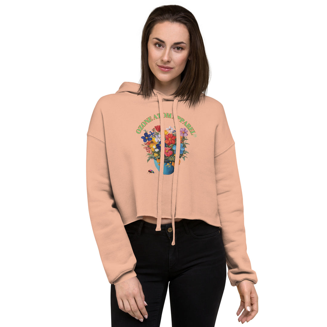 Women's crop hoodie 4 colors S-2XL--WCH025