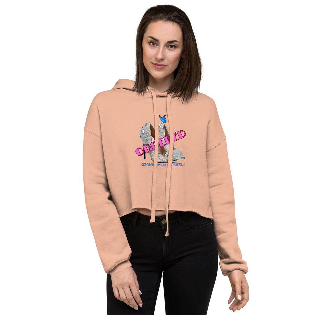 Women's crop hoodie 4 colors S-2XL--WCH024