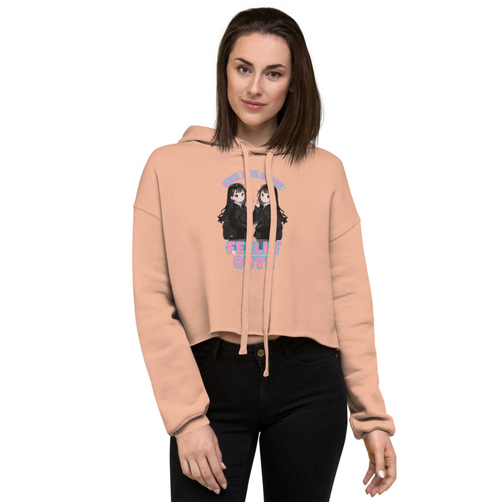 Women's crop hoodie 4 colors S-2XL--WCH013