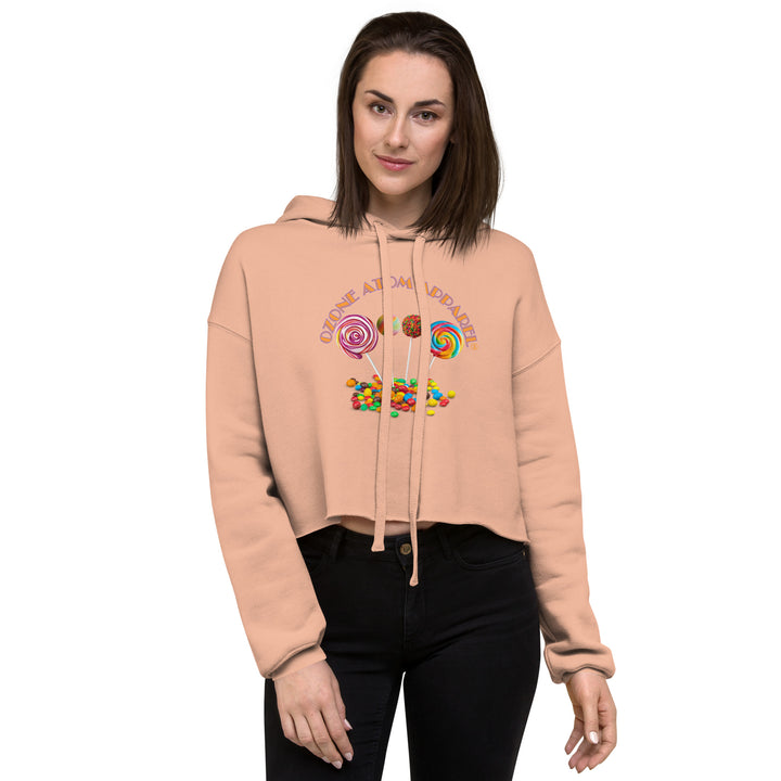 レディース クロップ パーカー 4色 S-2XL--WCH08