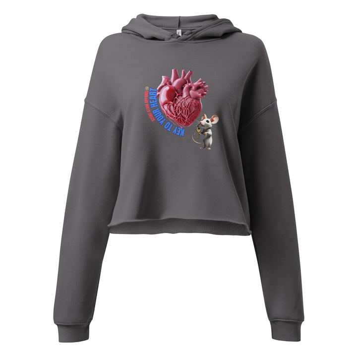 レディース クロップ パーカー 4色 S-2XL--WCH054
