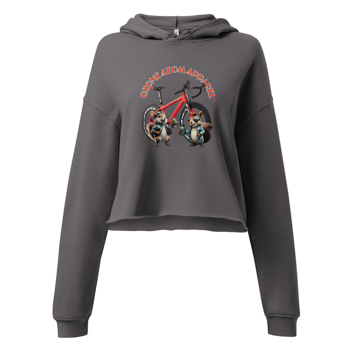 レディース クロップ パーカー 4色 S-2XL--WCH044