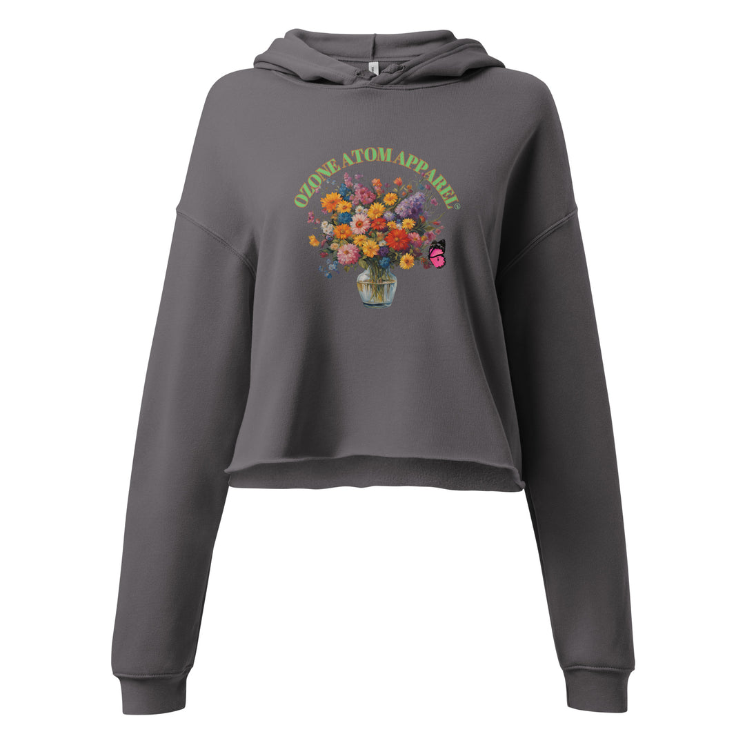 レディース クロップ パーカー 4色 S-2XL--WCH043