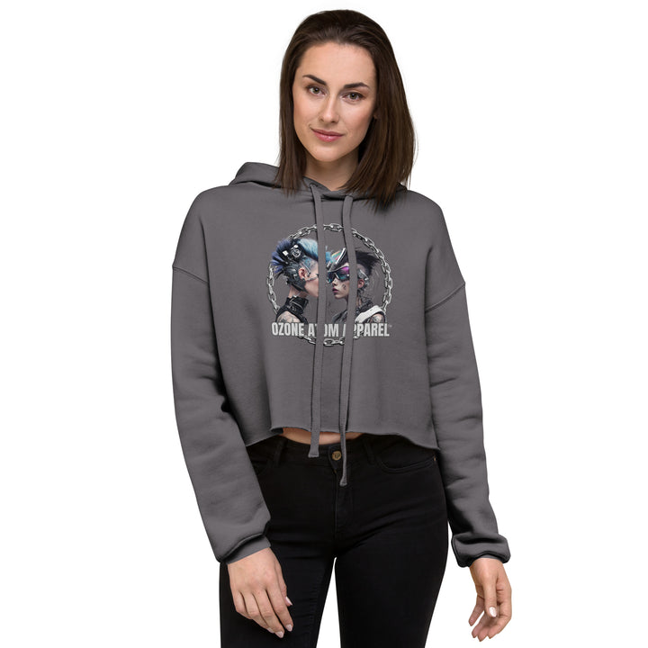 Women's crop hoodie 4 colors S-2XL--WCH02